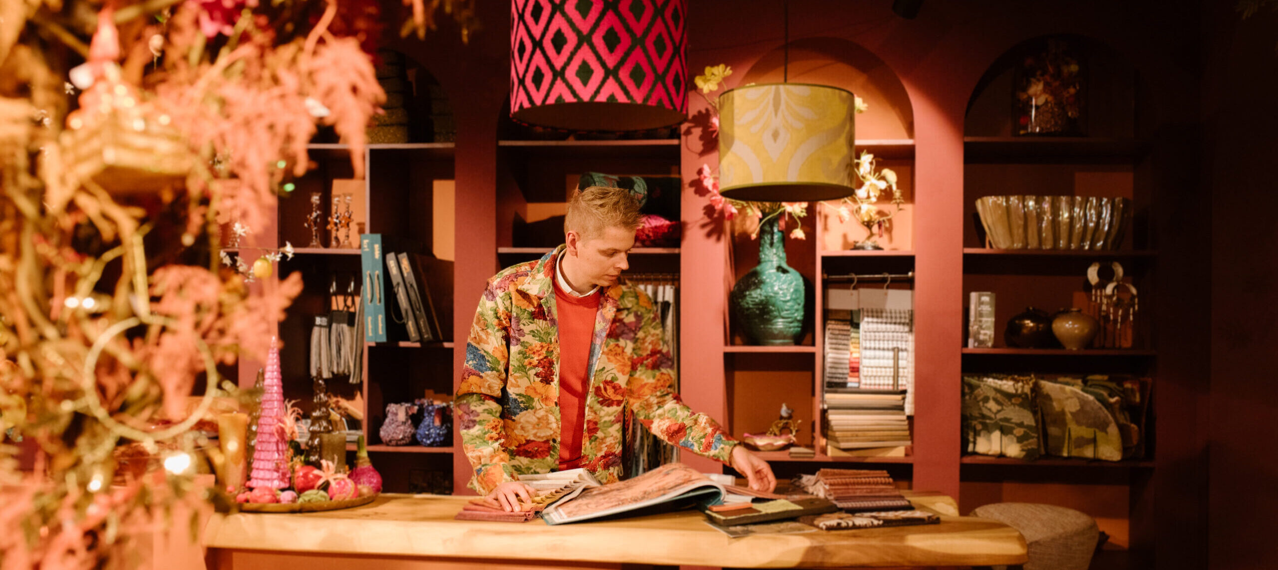 Interieur samenstellen flower explosion