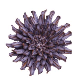 Violet Blue Fleur De Lis Mum #JA22
