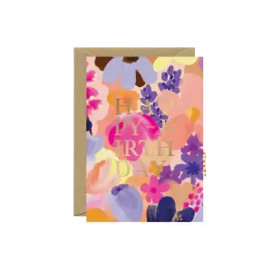 Happy Birthday Flower Garden
