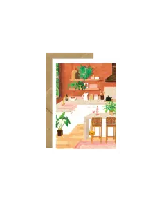 Kitchen - Greeting Card