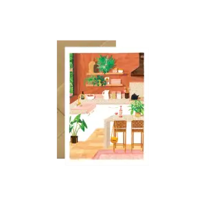 Kitchen - Greeting Card