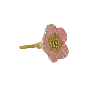 Faye Flower Knop Pink