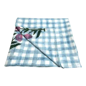 Tablecloth blue