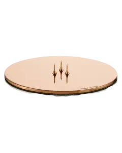 Cone Plate Medium Shiny Rose