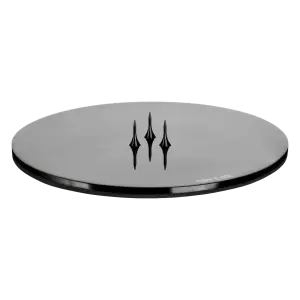 Cone Plate Medium Shiny Black