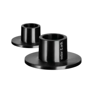 Candle Holder Matt Black