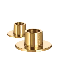 Candle Holder Shiny Gold