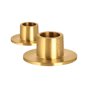 Candle Holder Matt Gold