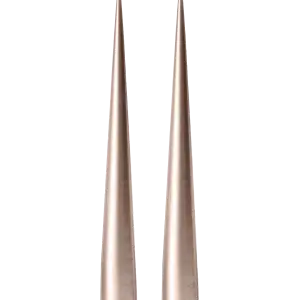 Cone Candle Tall Champagne Metallic #94