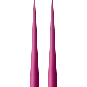 Cone Candle Tall Fuchsia #34