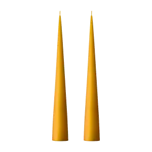 Cone Candle Small Warm Amber #76/2