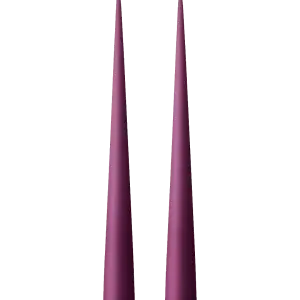 Cone Candle Tall Plum Syrup #46
