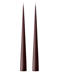 Cone Candle Tall Aubergine #50