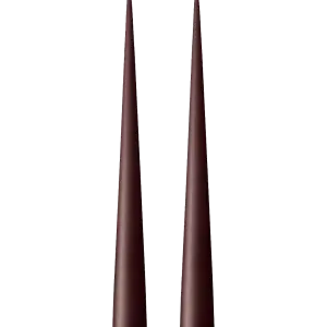 Cone Candle Tall Aubergine #50
