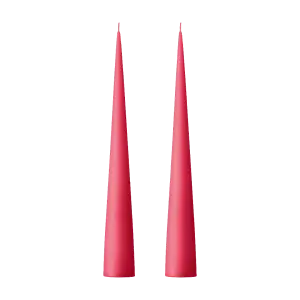 Cone Candle Small Raspberry #82