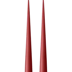 Cone Candle Tall Aged Rust #80