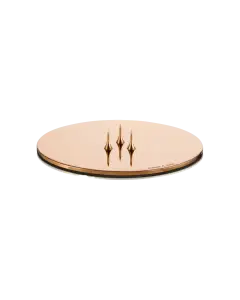 Cone Plate Small Shiny Rose