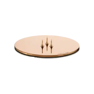 Cone Plate Small Shiny Rose