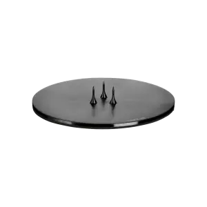 Cone Plate Small Matt Black