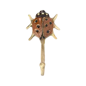 Lady bug Wandhaak Goud