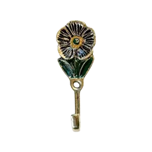 Audrey Flower Wandhaak Goud
