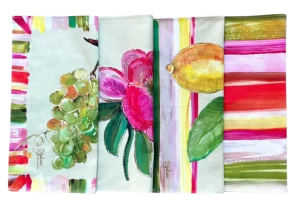 Servettenset: 4 stuks Groen