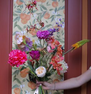 Zijden boeket 'Big and beautiful'