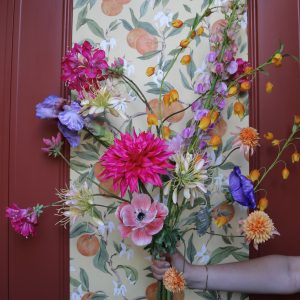 Zijden boeket 'Picking garden'