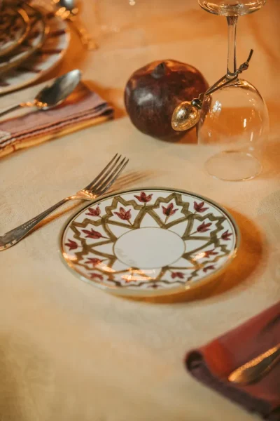 MOYENNE_ASSIETTE_D20CM_MIDA_KAKI-BLUSH_GOLD.CERAMIC