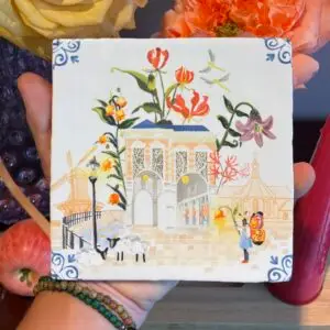 Storytile 'Veense Blauw Kous'